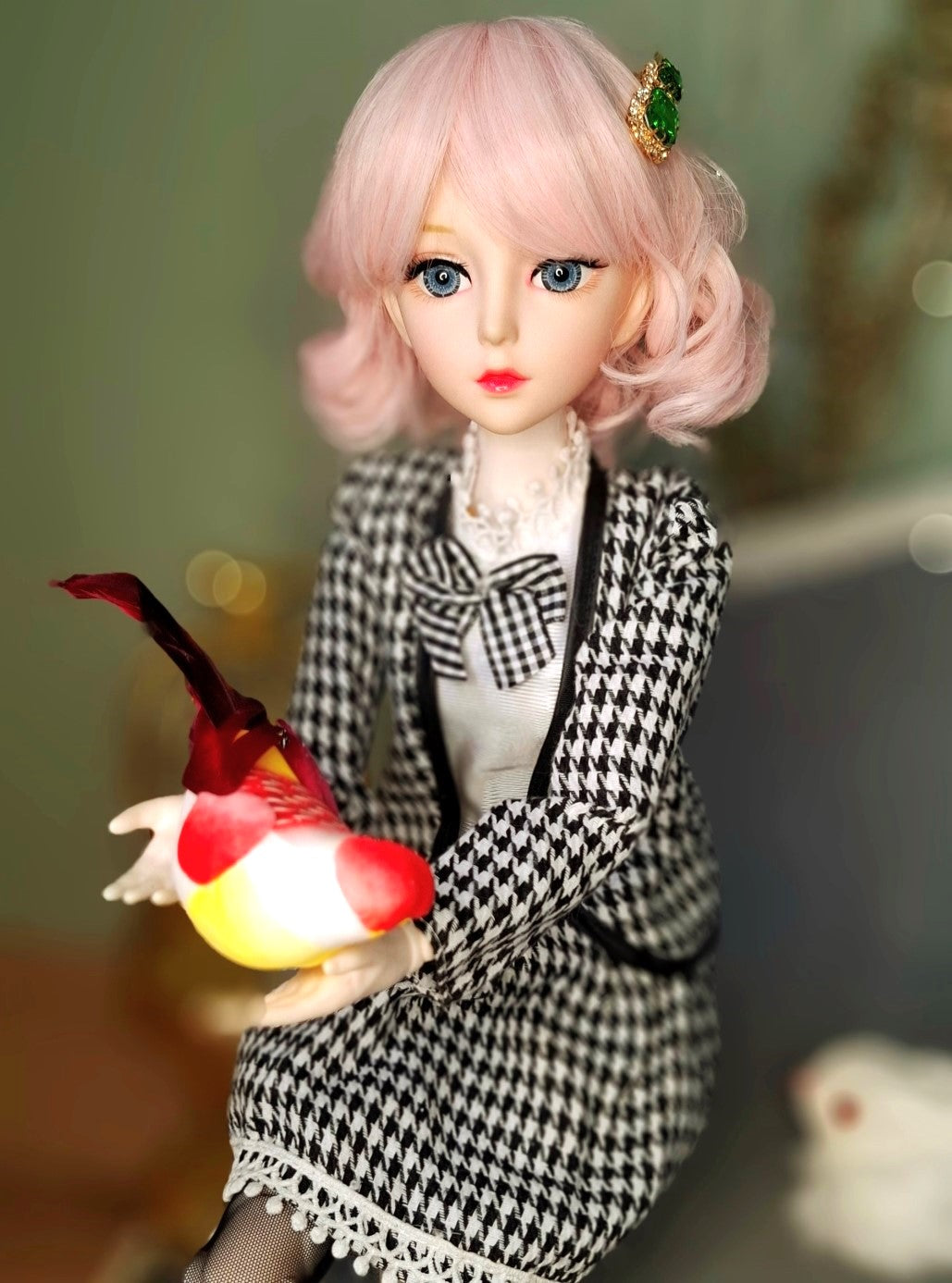 Fashion Girl in Tweed Jacket Special Promotion Sale 60cm BJD Doll