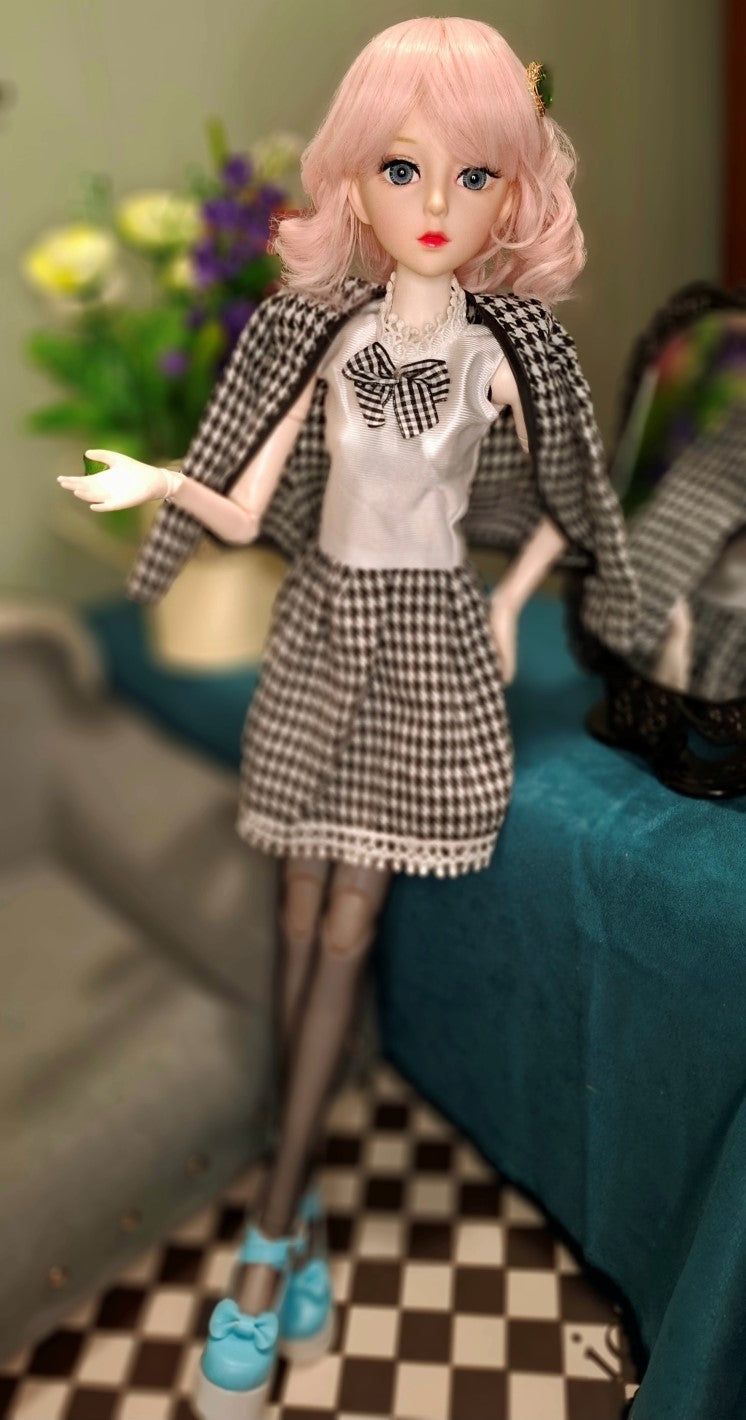Fashion Girl in Tweed Jacket Special Promotion Sale 60cm BJD Doll
