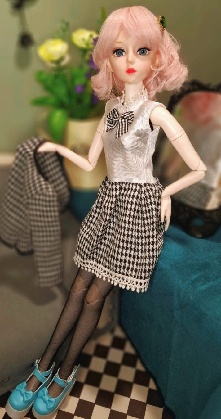 Fashion Girl in Tweed Jacket Special Promotion Sale 60cm BJD Doll