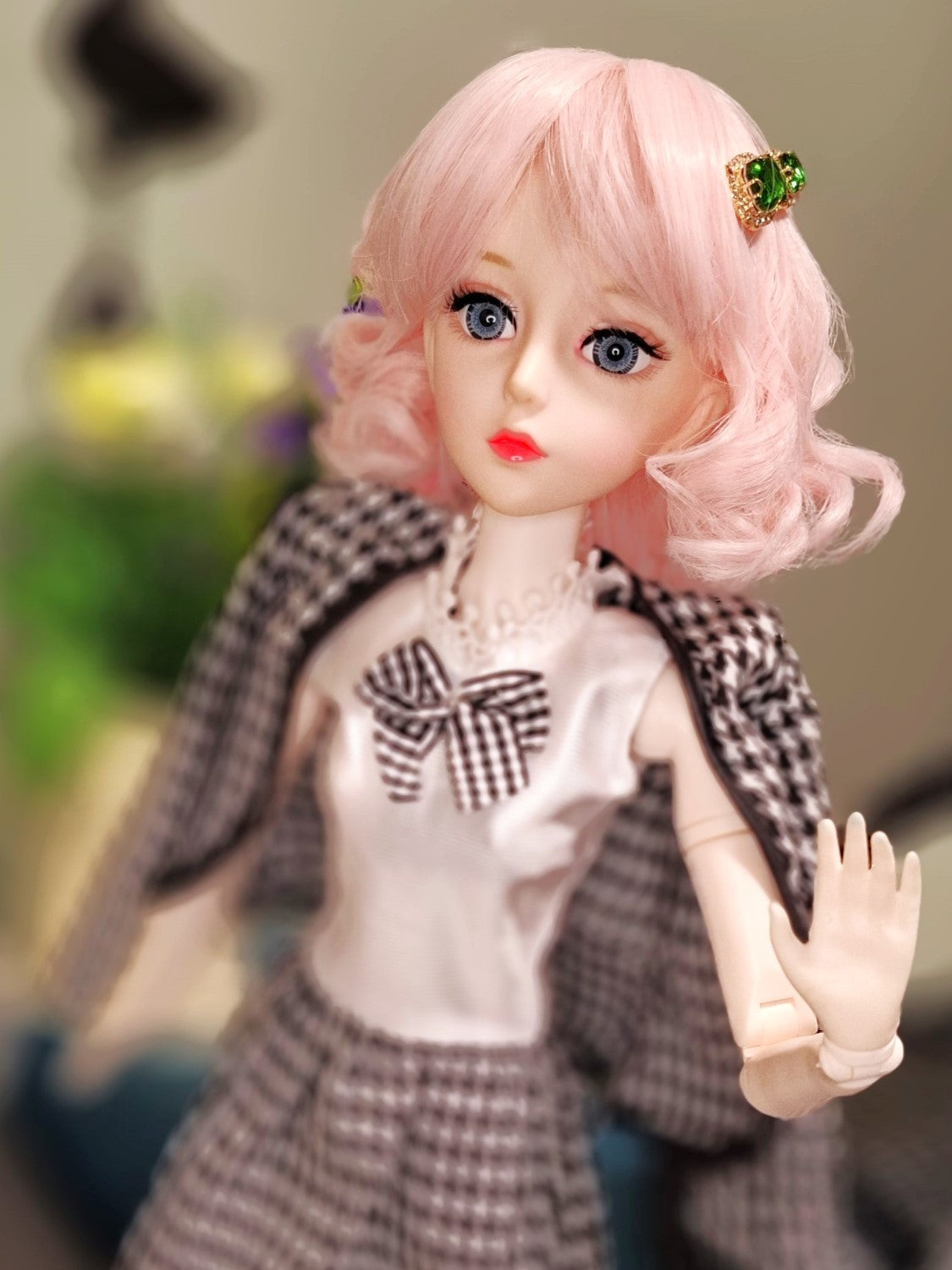 Fashion Girl in Tweed Jacket Special Promotion Sale 60cm BJD Doll