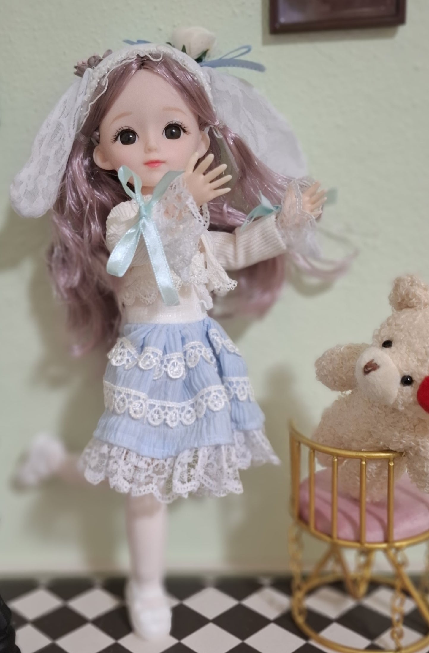 The elegant ballerina 30cm BJD Doll