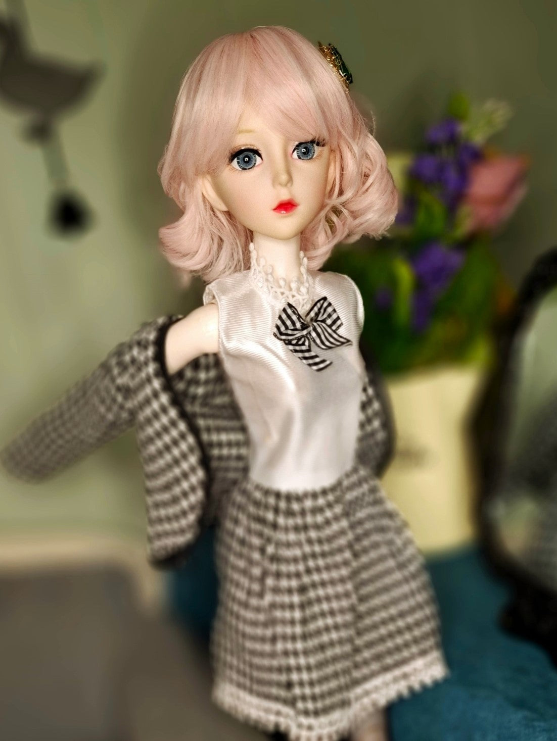 Fashion Girl in Tweed Jacket Special Promotion Sale 60cm BJD Doll